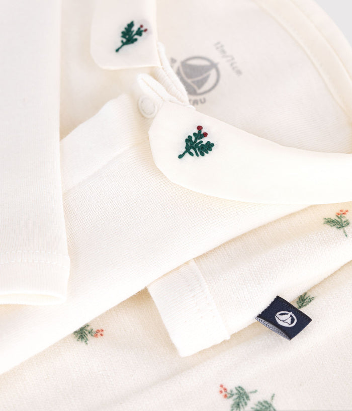 FW26 - A0GP0 01 CREAM MULTI BABY BODYSUITS FALL WINTER 2026 GIFT NEW ARRIVAL