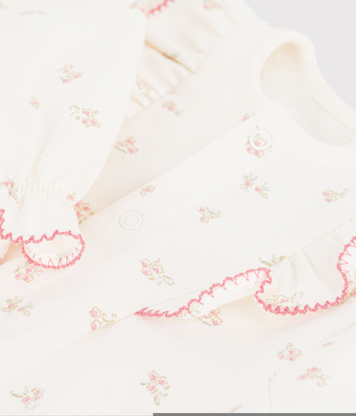 FW26 - A0GP3 01 CREAM MULTI BABY FALL WINTER 2026 FLORAL NEWBORN