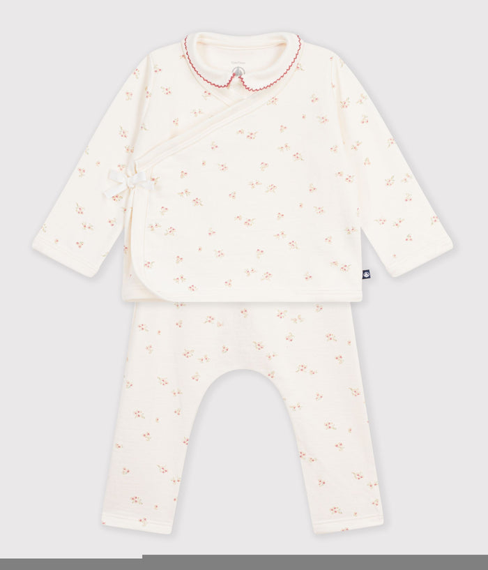 FW26 - A0GP6 01 CREAM MULTI BABY BODYSUITS FALL WINTER 2026 FLORAL GIFT NEW ARRIVAL