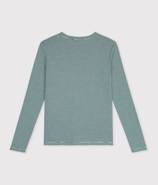FW26 - A0GPS GR 01 GREEN WHITE FALL WINTER 2026 PARISIAN STRIPES TOPS WOMEN