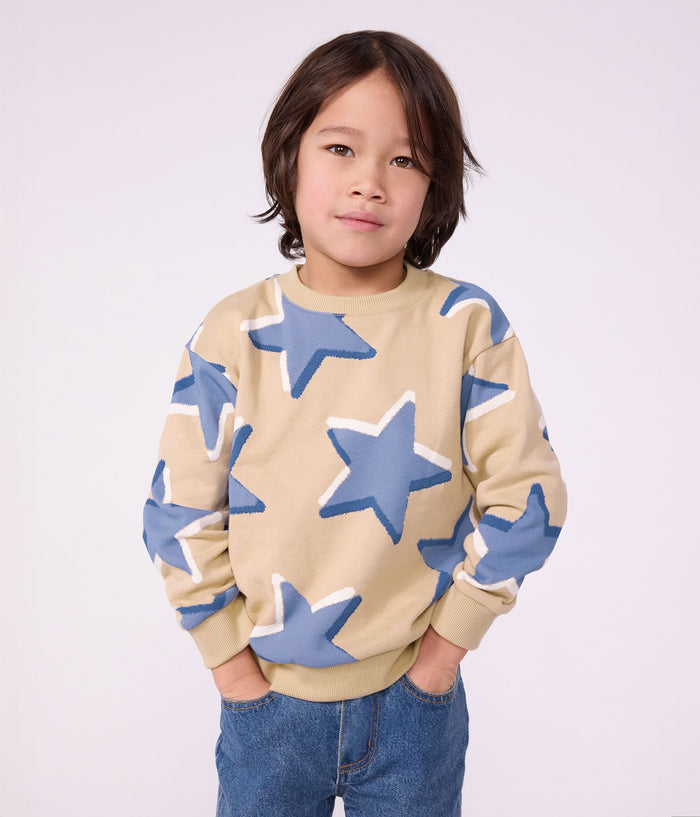 FW26 - A0GQU 01 BEIGE BLUE BOY FALL WINTER 2026 STARS TOPS