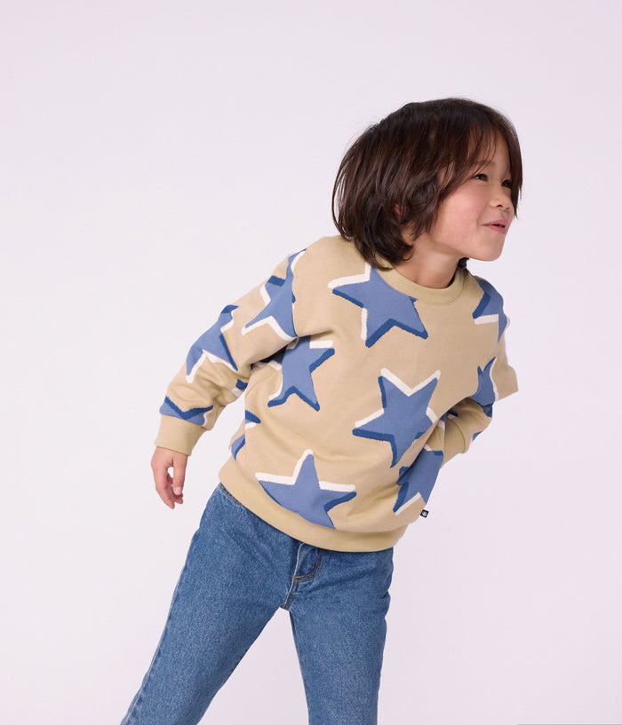 FW26 - A0GQU 01 BEIGE BLUE BOY FALL WINTER 2026 STARS TOPS