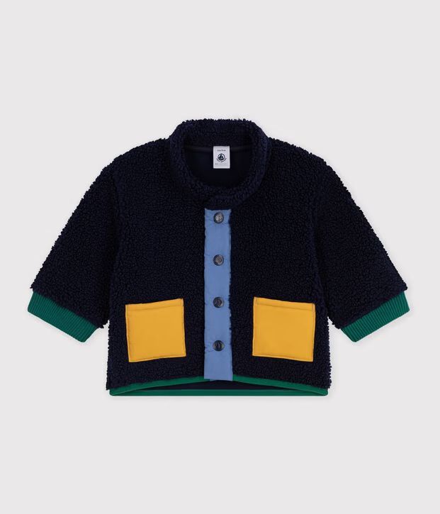 FW26 - A0GRC 01 NAVY MULTI BOY FALL WINTER 2026 NEW ARRIVAL OUTERWEAR