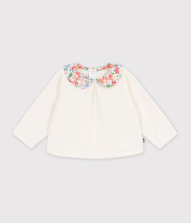 FW26 - A0GRO 01 CREAM BABY FALL WINTER 2026 FLORAL TOPS