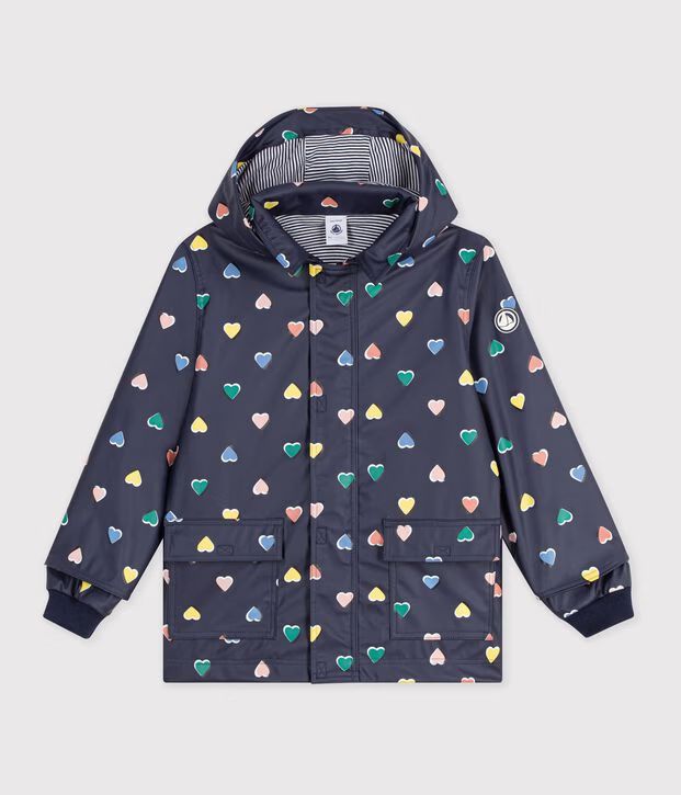 FW26 - A0GRY 01 NAVY MULTI FALL WINTER 2026 HEARTS NEW ARRIVAL OUTERWEAR