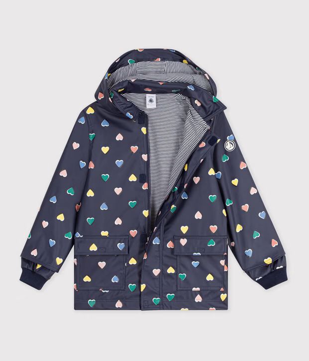 FW26 - A0GRY 01 NAVY MULTI FALL WINTER 2026 HEARTS NEW ARRIVAL OUTERWEAR