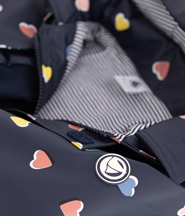 FW26 - A0GRY 01 NAVY MULTI FALL WINTER 2026 HEARTS NEW ARRIVAL OUTERWEAR