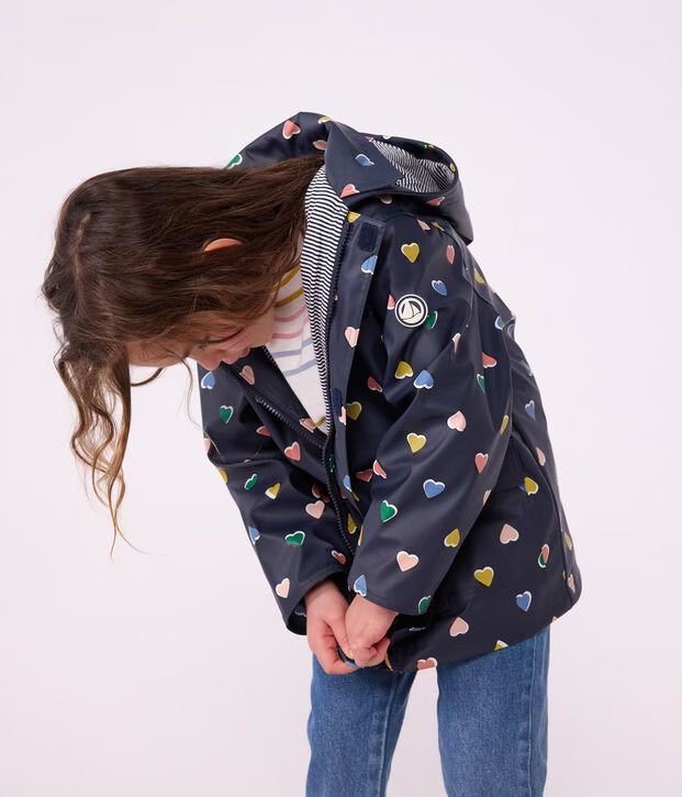 FW26 - A0GRY 01 NAVY MULTI FALL WINTER 2026 HEARTS NEW ARRIVAL OUTERWEAR