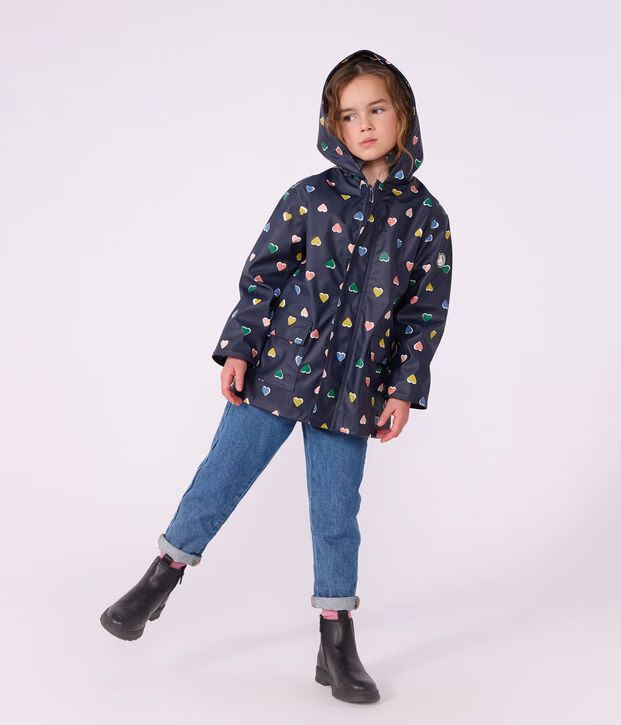 FW26 - A0GRY 01 NAVY MULTI FALL WINTER 2026 HEARTS NEW ARRIVAL OUTERWEAR
