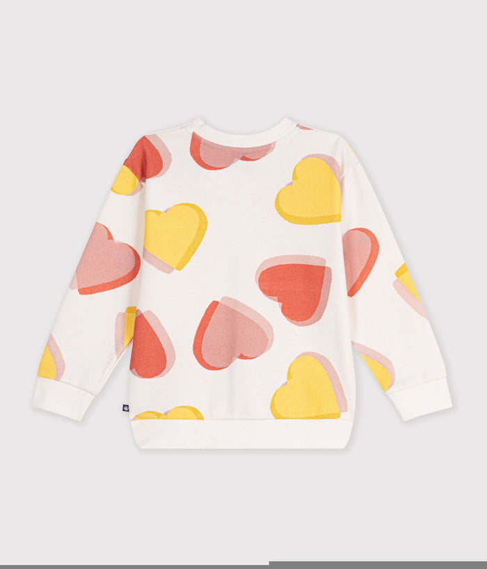 FW26 - A0GS9 09 WHITE MULTI FALL WINTER 2026 GIRL HEARTS TOPS