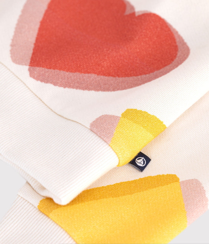FW26 - A0GS9 09 WHITE MULTI FALL WINTER 2026 GIRL HEARTS TOPS