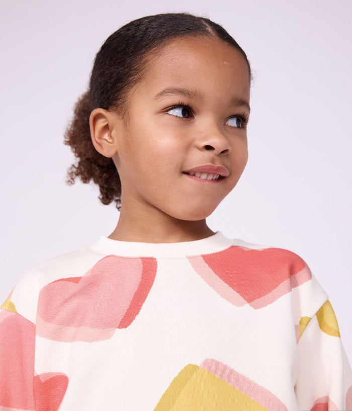 FW26 - A0GS9 09 WHITE MULTI FALL WINTER 2026 GIRL HEARTS TOPS