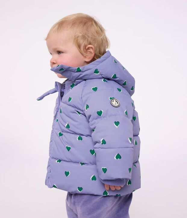 FW26 - A0GSB 07 PURPLE HEART BABY FALL WINTER 2026 HEARTS OUTERWEAR