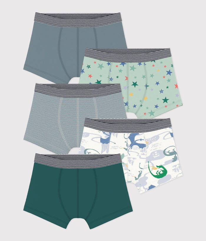 FW26 - A0GT8 00 MULTI BOY FALL WINTER 2026 NEW ARRIVAL STARS STRIPES UNDERWEAR