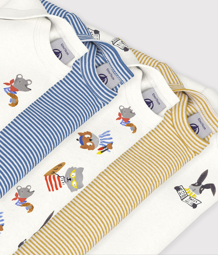 FW26 - A0GTR 00 MULTI BABY BODYSUITS NEWBORN