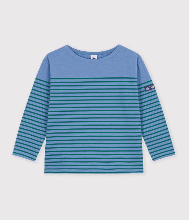 FW26 - A0GU0 01 BLUE GREEN FALL WINTER 2026 NEW ARRIVAL STRIPES TOPS
