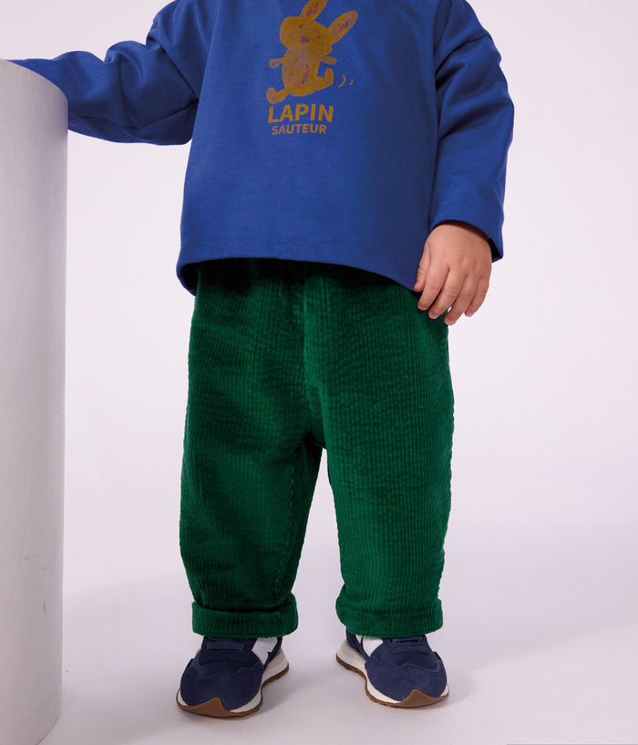 FW26 - A0GV2 GR 04 GREEN BABY BOTTOMS FALL WINTER 2026