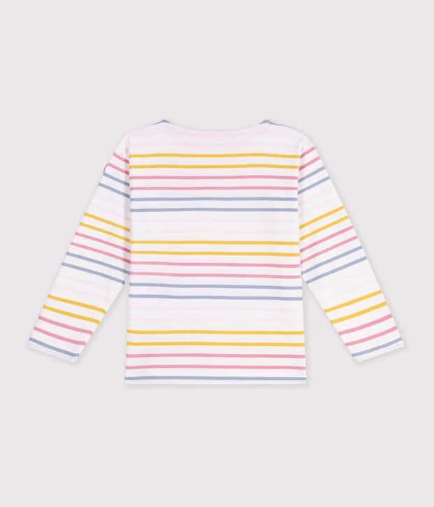 FW26 - A0GVU 01 WHITE MULTI FALL WINTER 2026 GIRL STRIPES TOPS