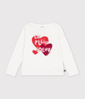 FW26 - A0GW0 01 WHITE FALL WINTER 2026 GIRL HEARTS NEW ARRIVAL TOPS