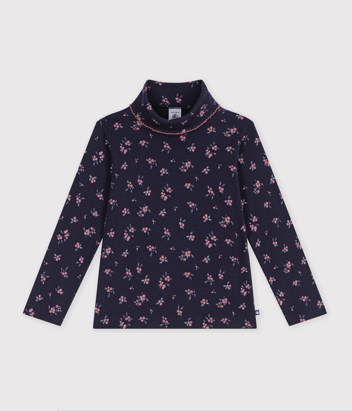 FW26 - A0GW5 13 NAVY PINK FALL WINTER 2026 FLORAL GIRL NEW ARRIVAL TOPS