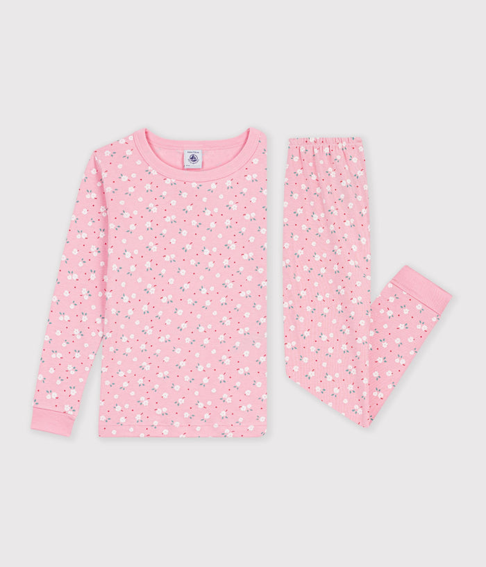 FW26 - A0GWH PK 04 PINK FLORAL FALL WINTER 2026 FLORAL GIRL NEW ARRIVAL PAJAMAS