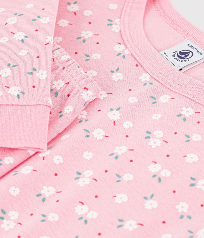 FW26 - A0GWH PK 04 PINK FLORAL FALL WINTER 2026 FLORAL GIRL NEW ARRIVAL PAJAMAS