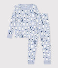 FW26 - A0GWS SN 01 BLUE SNOWMAN BOY FALL WINTER 2026 NEW ARRIVAL PAJAMAS