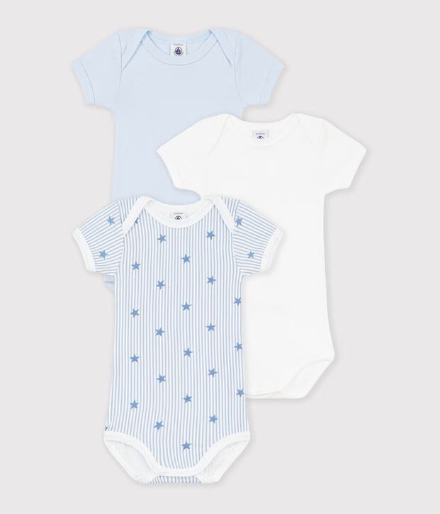 FW26 - A0GYB 00 BLUE MULTI BABY BODYSUITS FALL WINTER 2026 GIFT NEW ARRIVAL STARS STRIPES