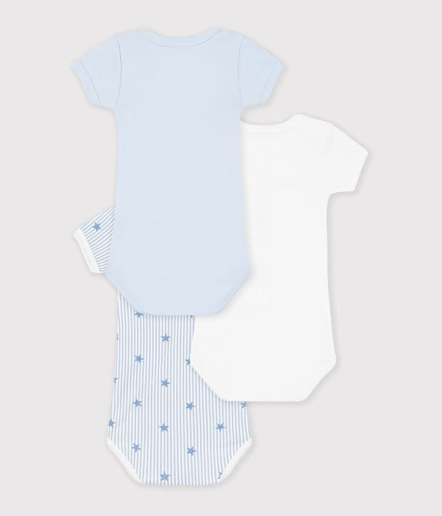 FW26 - A0GYB 00 BLUE MULTI BABY BODYSUITS FALL WINTER 2026 GIFT NEW ARRIVAL STARS STRIPES