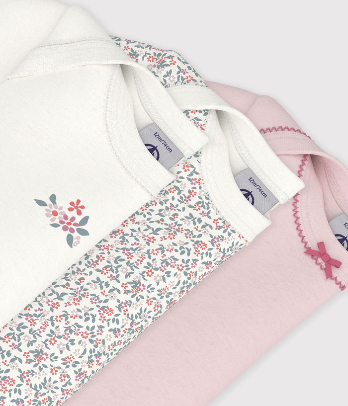FW26 - A0GYK 00 MULTI BABY BODYSUITS FALL WINTER 2026 FLORAL GIFT NEW ARRIVAL UNDEARWEAR