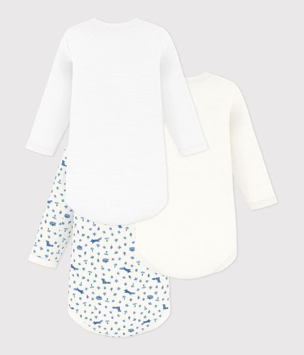 FW26 - A0H07 00 BLUE MULTI BABY BODYSUITS FALL WINTER 2026 NEWBORN STRIPES