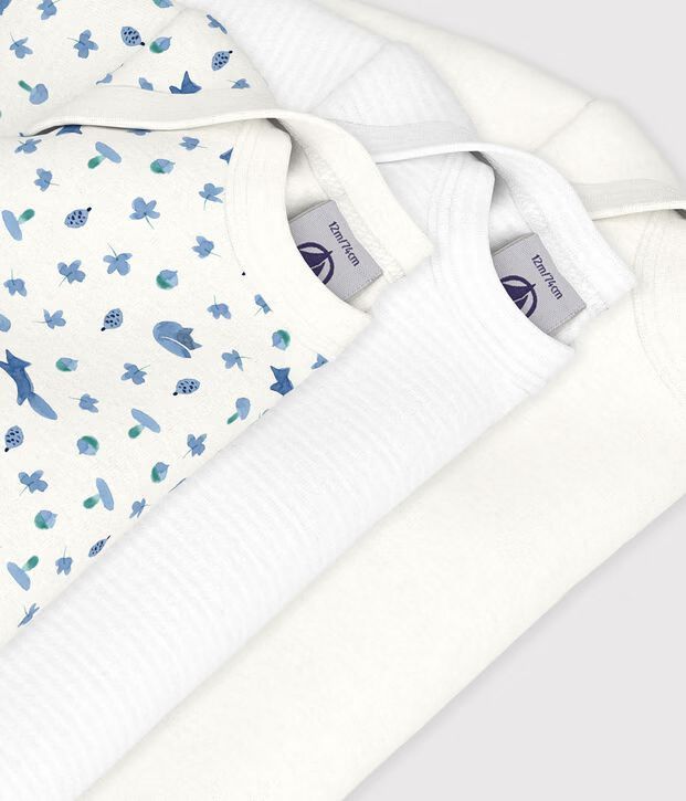 FW26 - A0H07 00 BLUE MULTI BABY BODYSUITS FALL WINTER 2026 NEWBORN STRIPES