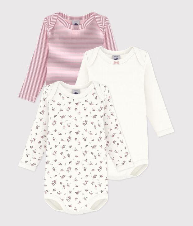FW26 - A0H08 00 MULTI BABY BODYSUITS FALL WINTER 2026 FLORAL NEWBORN STRIPES