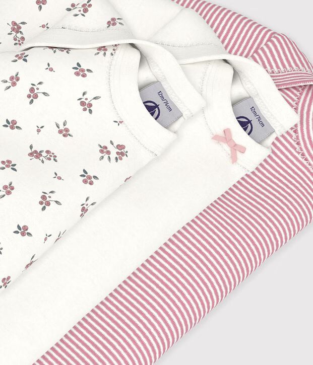 FW26 - A0H08 00 MULTI BABY BODYSUITS FALL WINTER 2026 FLORAL NEWBORN STRIPES