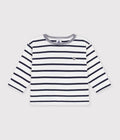 FW26 - A0H0X 01 WHITE NAVY BABY FALL WINTER 2026 STRIPES TOPS