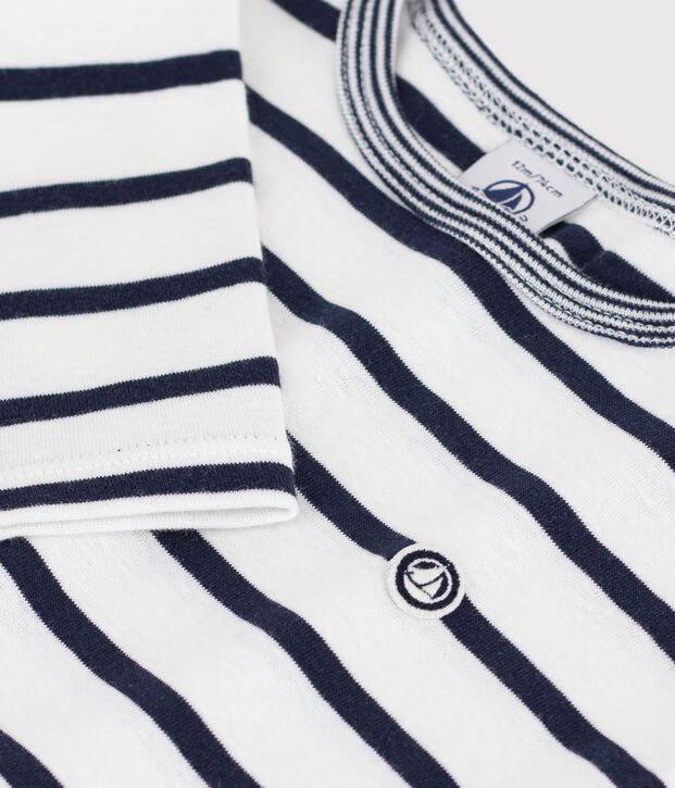 FW26 - A0H0X 01 WHITE NAVY BABY FALL WINTER 2026 STRIPES TOPS