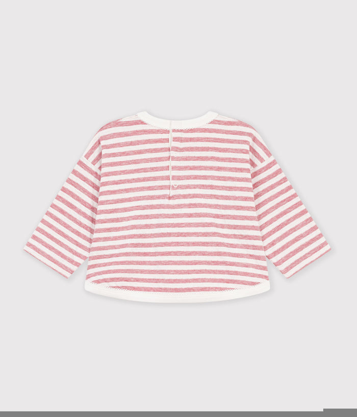 FW26 - A0H12 01 PINK CREAM BABY FALL WINTER 2026 STRIPES TOPS