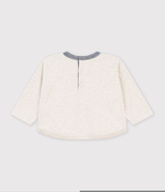 FW26 - A0H14 01 OATMEAL BABY FALL WINTER 2026 TOPS