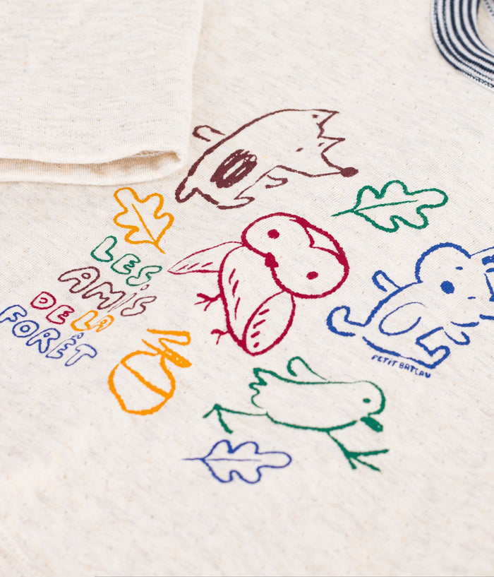 FW26 - A0H14 01 OATMEAL BABY FALL WINTER 2026 TOPS