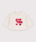 FW26 - A0H17 01 OATMEAL FALL WINTER 2026 HEARTS TOPS