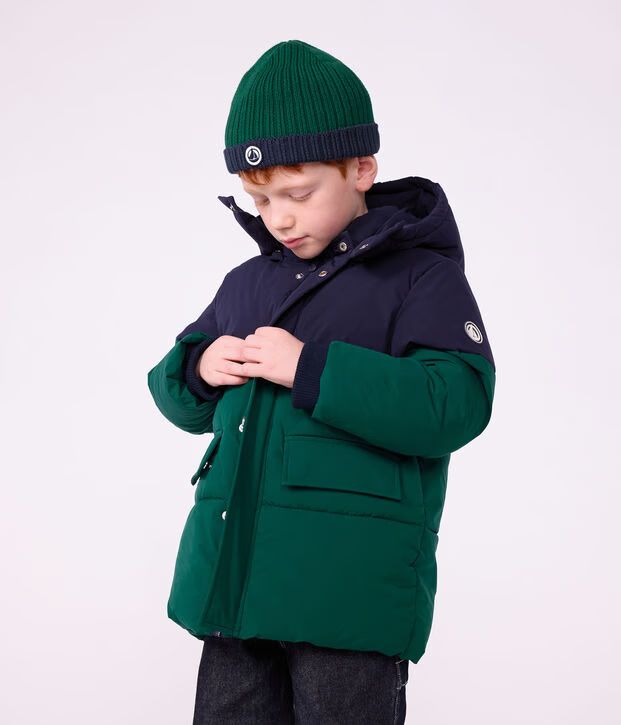 FW26 - A0H7S 01 GREEN NAVY ACCESSORIES BOY FALL WINTER 2026 NEW ARRIVAL