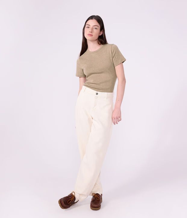 FW26 - A0H9X 01 BEIGE FALL WINTER 2026 TOPS WOMEN