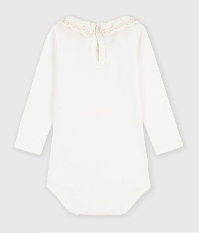 FW26 - A0HE2 01 WHITE BABY BODYSUITS NEW ARRIVAL