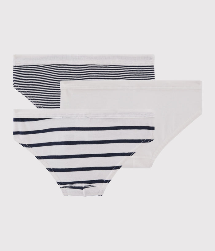 FW26-A01DR 00 WHITE NAVY BOY FALL WINTER 2026 STRIPES UNDERWEAR
