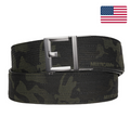 Kore Essentials Multicam Black Range Belt 1.75" with a Gunmetal G2 Buckle