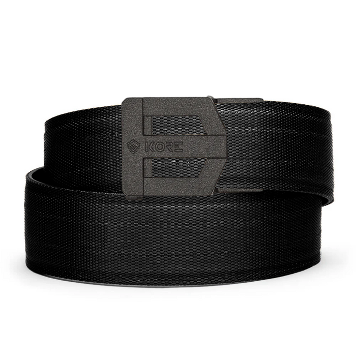 Kore Essentials 1.75" Black Nylon Web Range Gun Belt with a G3 Black Buckle