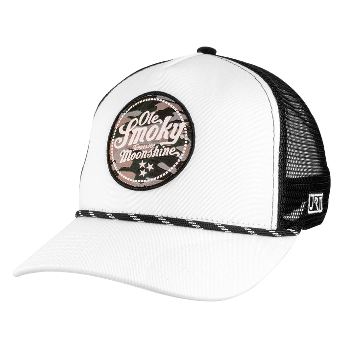 GREY CAMO LOGO HAT
