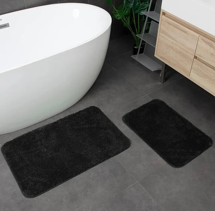 Grey Cement Concrete Elegant Bathroom Accessories Set