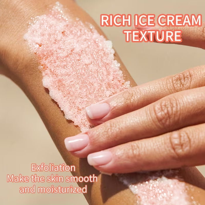 Hllozzi Exfoliating Himalayan Salt Body Scrub (200g) – Deep Cleansing, Smoothing & Moisturizing Body Scrub