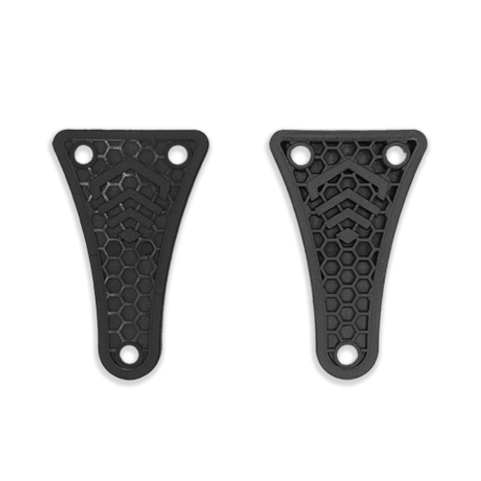 Two Kore Essentials Spacers lie flat on a white background